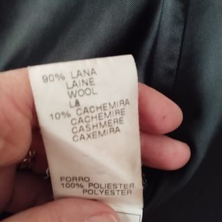 Abrigo talla 46 gris