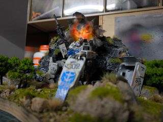 Diorama Gundam