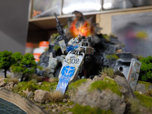 Diorama Gundam 