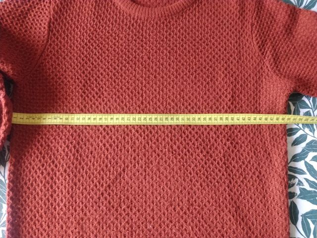 Maglione Uomo S Rosso mattone ruggine Hart Bros