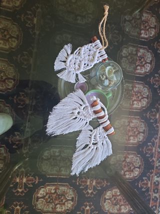 Macrame da parere ali  arazzo mini macrame 