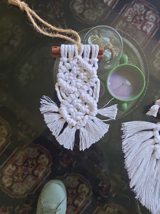 Macrame da parere ali  arazzo mini macrame 
