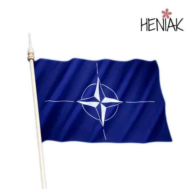 Bandera de la OTAN 150 cm x 90 cm