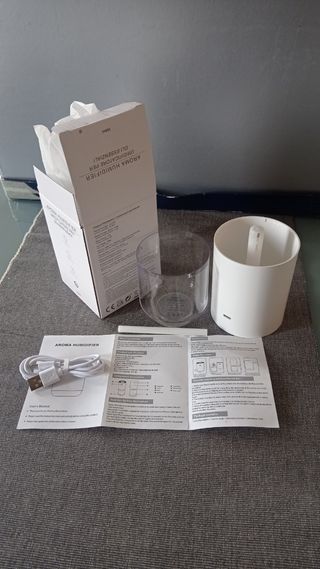 Set aroma Humidifier con olio essenziale