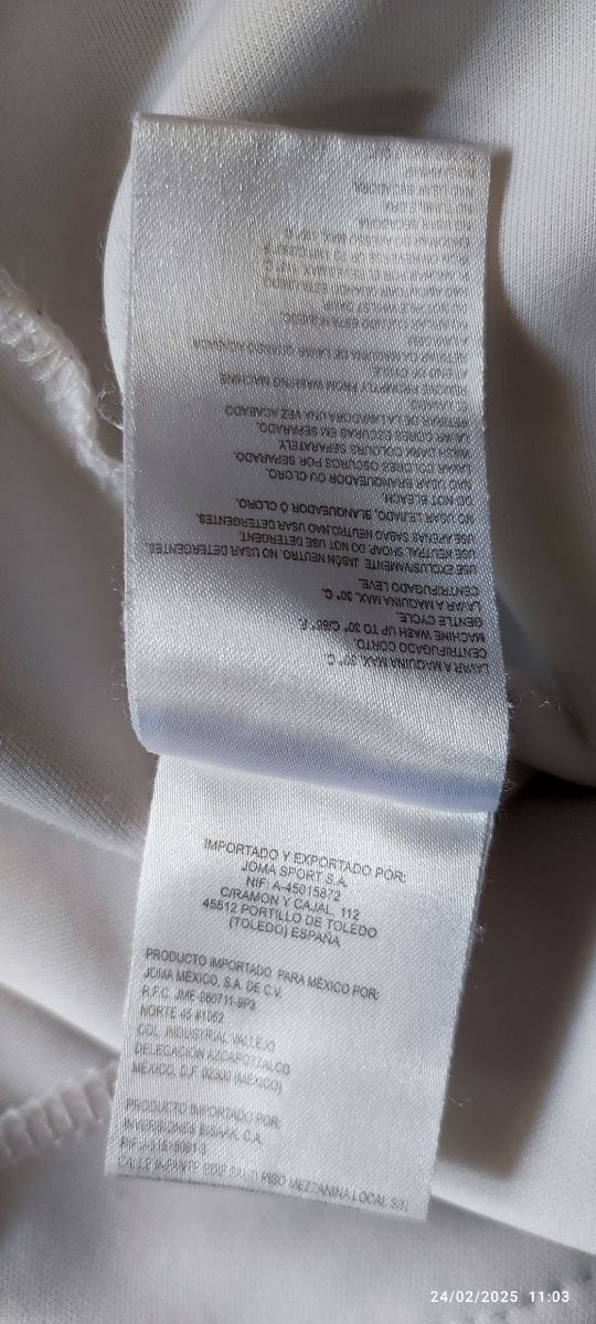 Chaqueta Valencia CF.