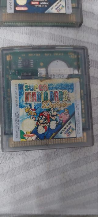 Super mario deluxe para game boy advance