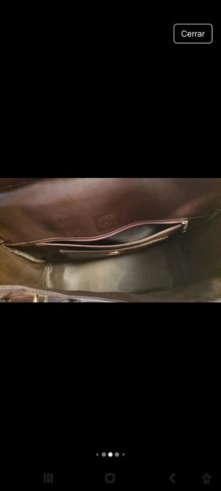 Bolsa tipo Barking de piel hecho a mano