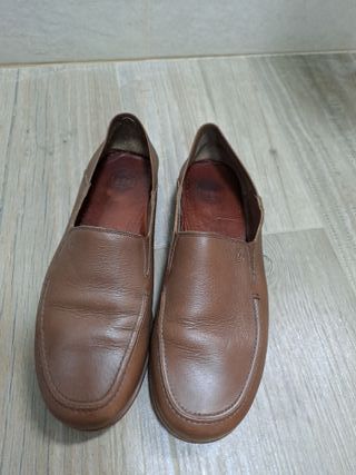 Mocasines piel Panamá Jack marrones caballero T42