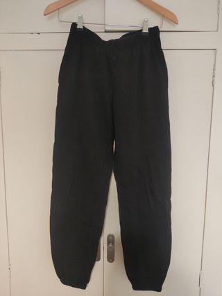 2 pantalones chándal negro