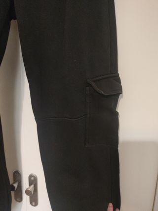 2 pantalones chándal negro