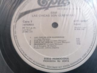 Lp Coz (promo y nuevo) LAS CHICAS SON GUERRERAS