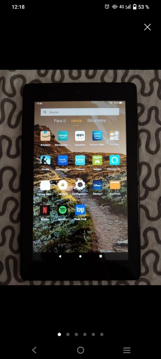 Table Amazon fire HD nueva