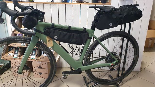🚴 Borsa manubrio gravel bikepacking mtb