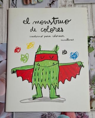 El Monstruo de Colores para Colorear
