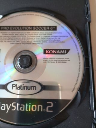 !OCASIÓN! Juego PS2 PRO Evolution Soccer 6.
