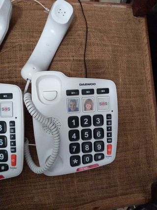 Teléfono teclas grandes