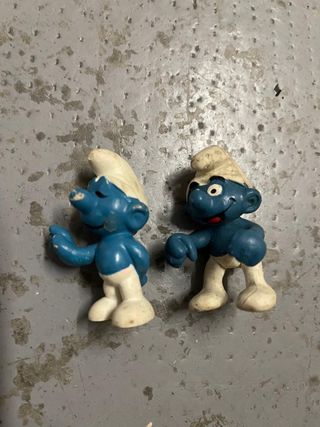 Puffi lotto 6 pezzi original