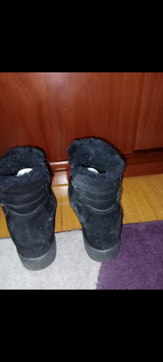 Botines Imac ante negros plataforma talla 39