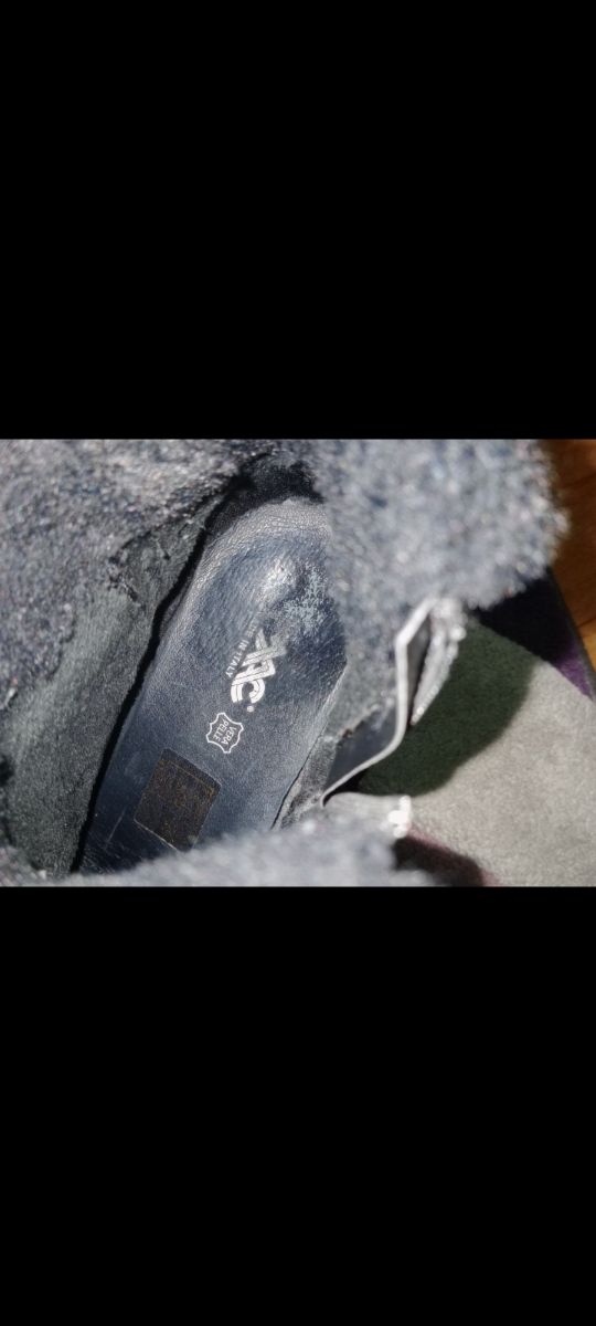 Botines Imac ante negros plataforma talla 39