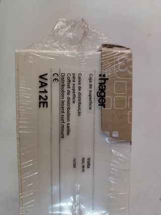 Caja Hager VA12E