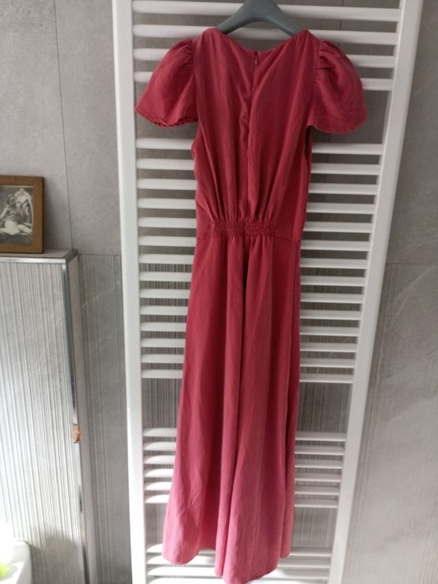 Vestito lungo a mezze maniche