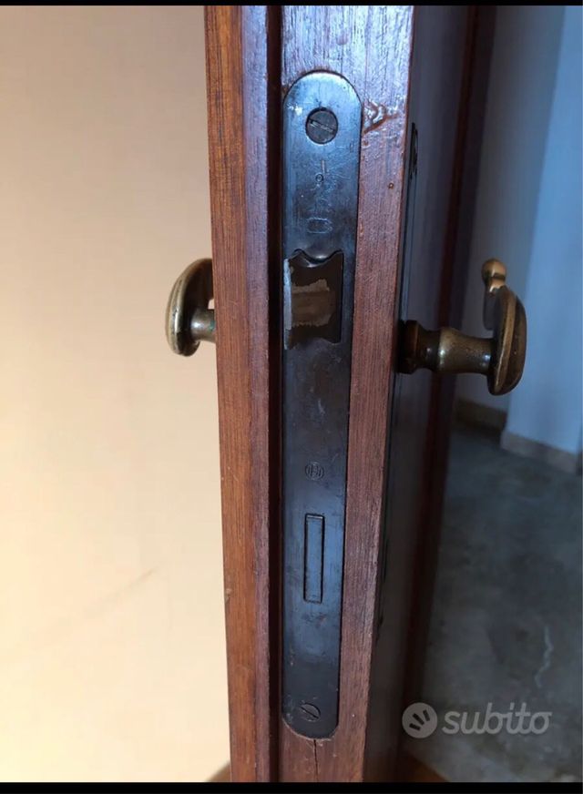 5 Maniglie complete per porte interne