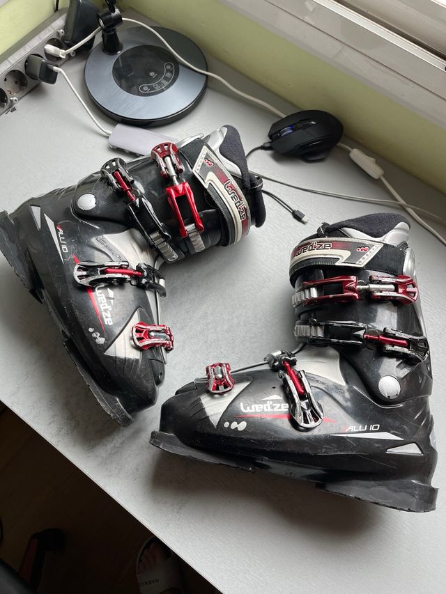 Botas Esquí Wedze Alu 10 Negro T42/42.5