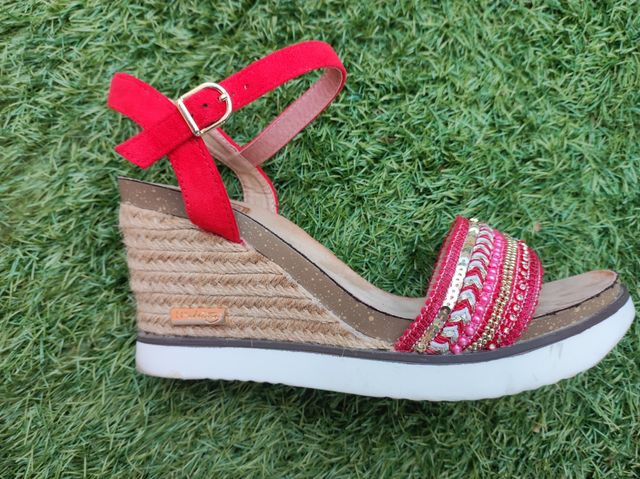 Sandalias cuña