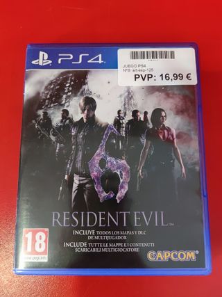 Resident Evil 6 PS4 