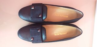 Brunate scarpe nere da donna