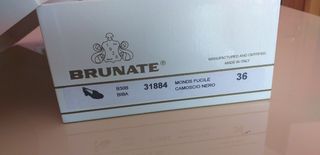 Brunate scarpe nere da donna