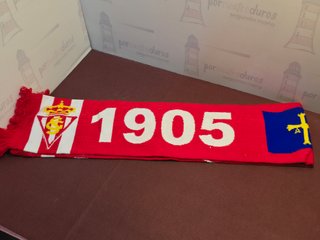 Libro y Bufanda Sporting Gijon Centenario