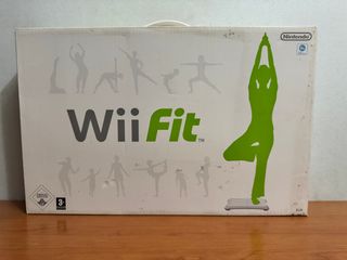Juego wii fit + tabla de equilibrio