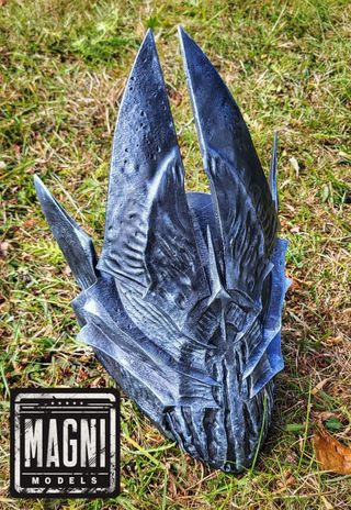 Máscara del Rey Supremo  El Señor de los Anillos