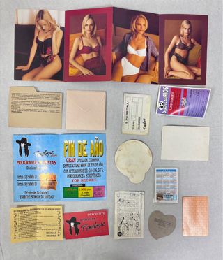 Lote 60 Cromos y Pegatinas Antiguos 