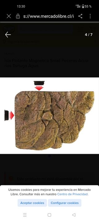 Isola galleggiante magnetica per tartarughe