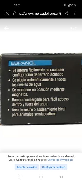 Isola galleggiante magnetica per tartarughe