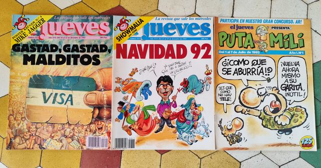 Revista "EL JUEVES" año 1992 (52 números + 1)