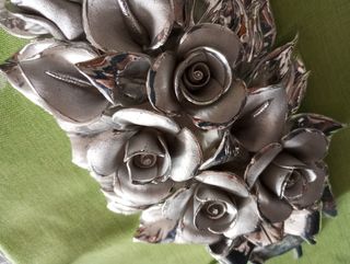 Mazzo di fiori calle e rose
