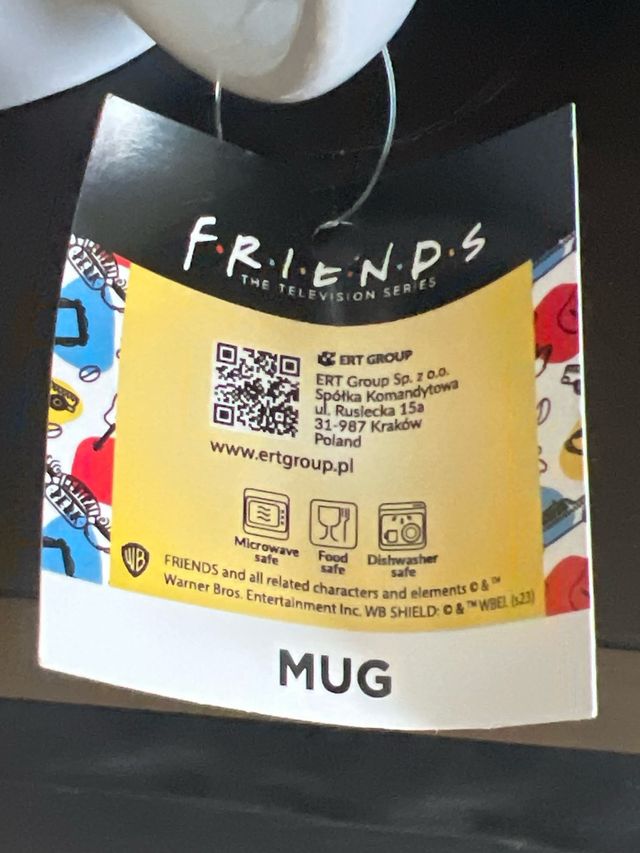 Tazza in ceramica originale ufficiale Friends