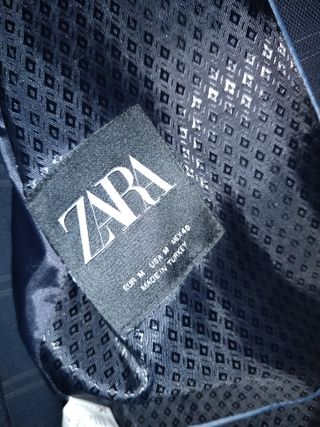 Traje de hombre de zara