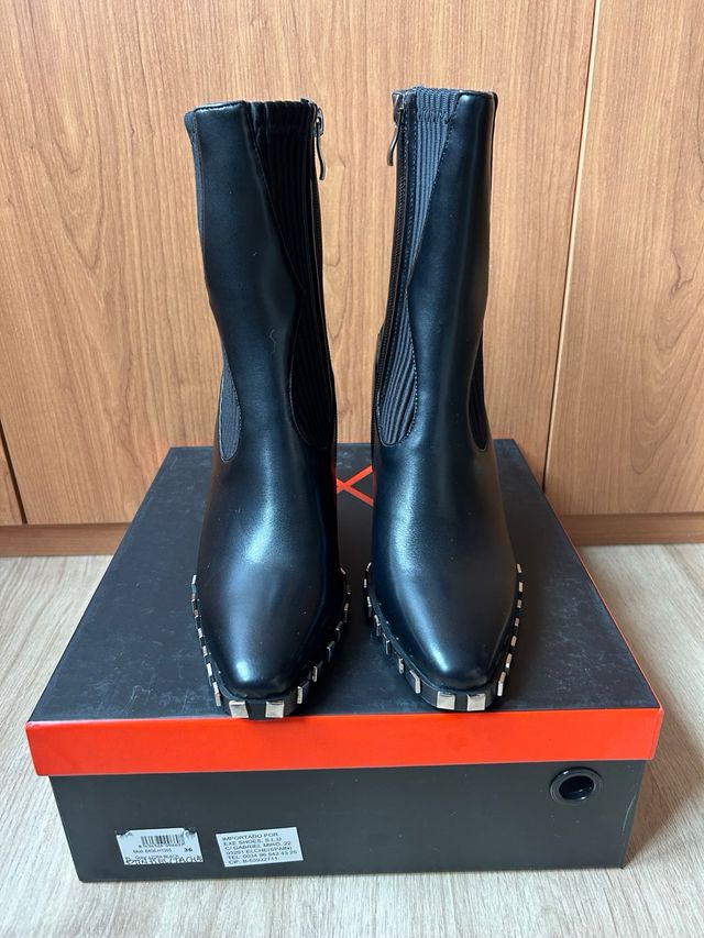 Botines piel Exe.