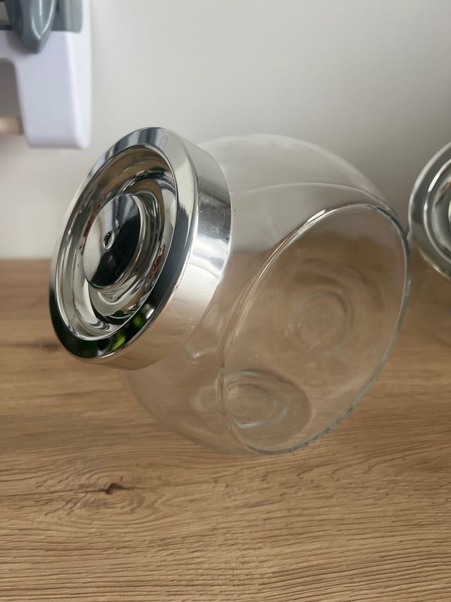 Tarros cristal cookies vintage