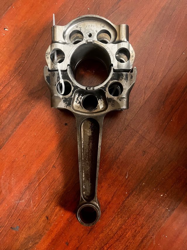 Biela motor avion para decoracion