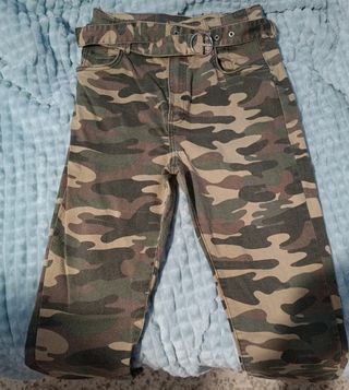 Pantalón vaquero camuflaje 