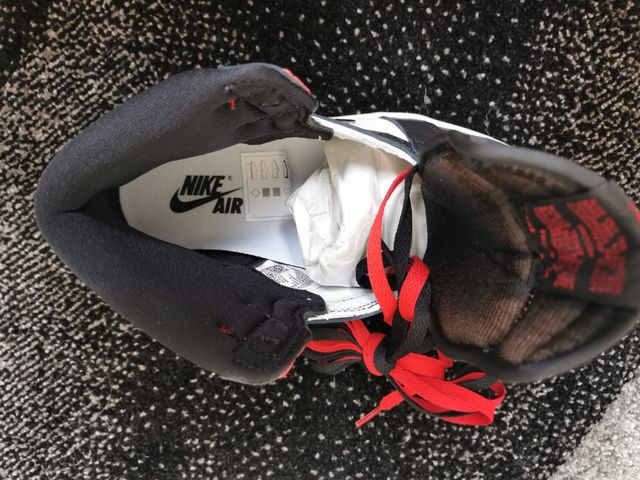 Nike Air Jordan 1 high OG BLACK TOE