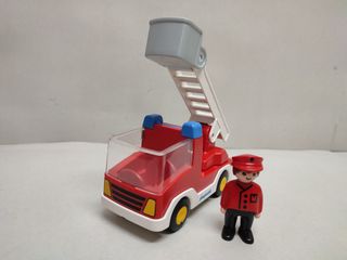 Playmobil 1,2,3 6967 Camión Bomberos RF1