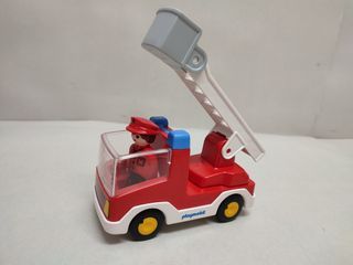 Playmobil 1,2,3 6967 Camión Bomberos RF1