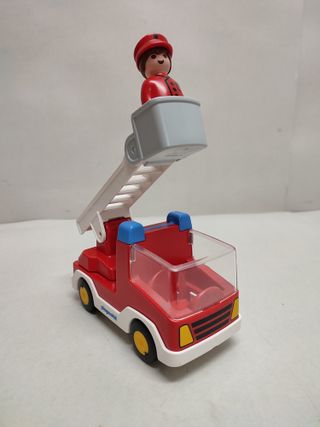 Playmobil 1,2,3 6967 Camión Bomberos RF1