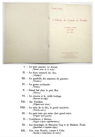 PIANO - Piezas-Ejercicios fáciles